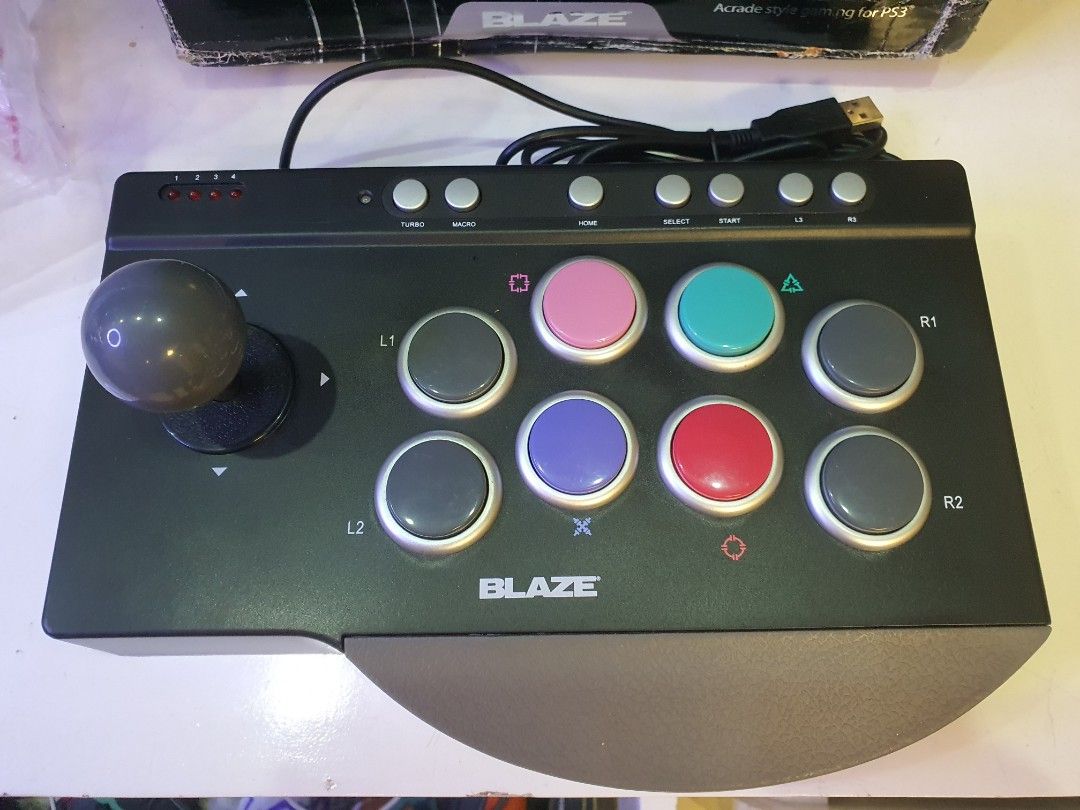 Blaze USB Arcade Stick for PlayStation 3 ps3 (Category: PlayStation) located in Tarlac. Submitted by ziv_surplus (Listing ID 1460292589, Image 2). Description: Blaze USB Arcade Stick for PlayStation 3 Like new.but damaged box.