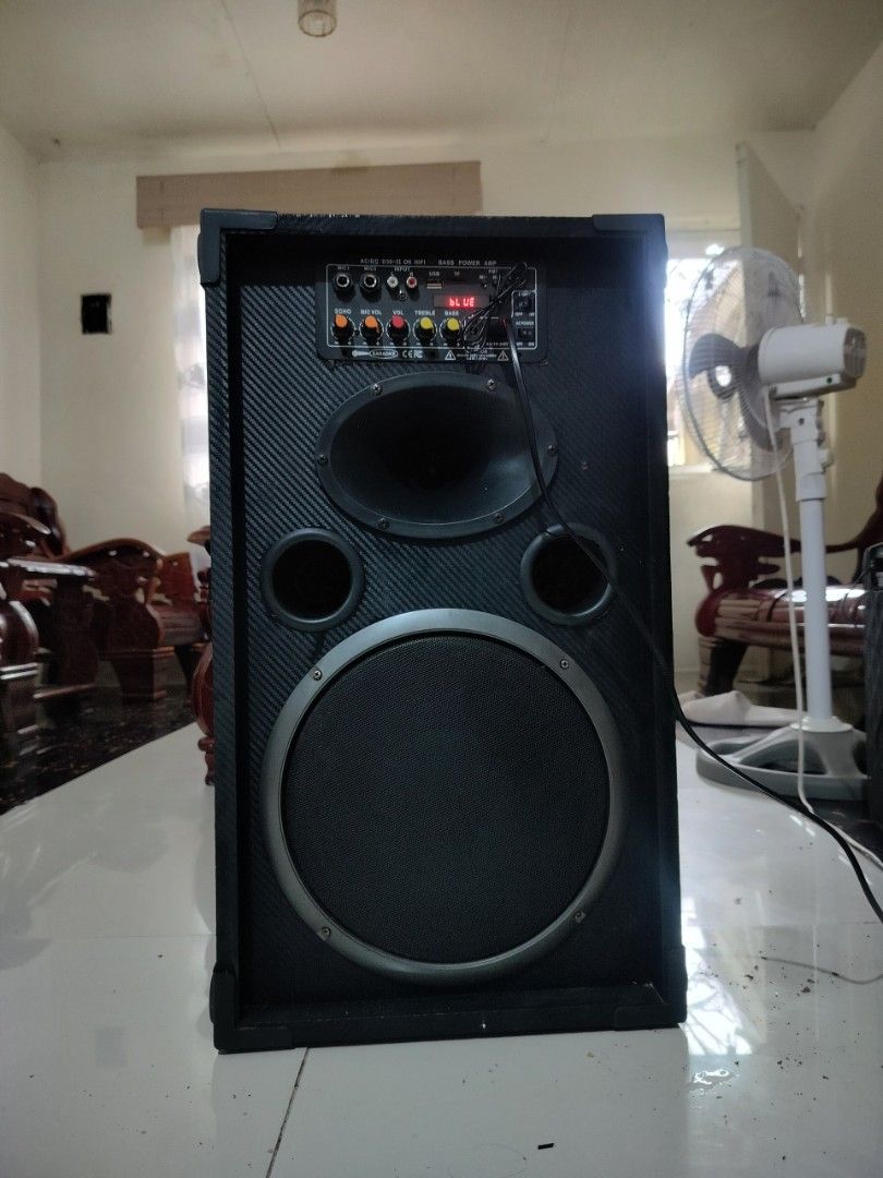 BLUETOOTH SPEAKER WITH AMPLIFIER (Category: Soundbars, Speakers & Amplifiers) located in Manila. Submitted by allforgooditems- (Listing ID 1460162809, Image 1). Description: .