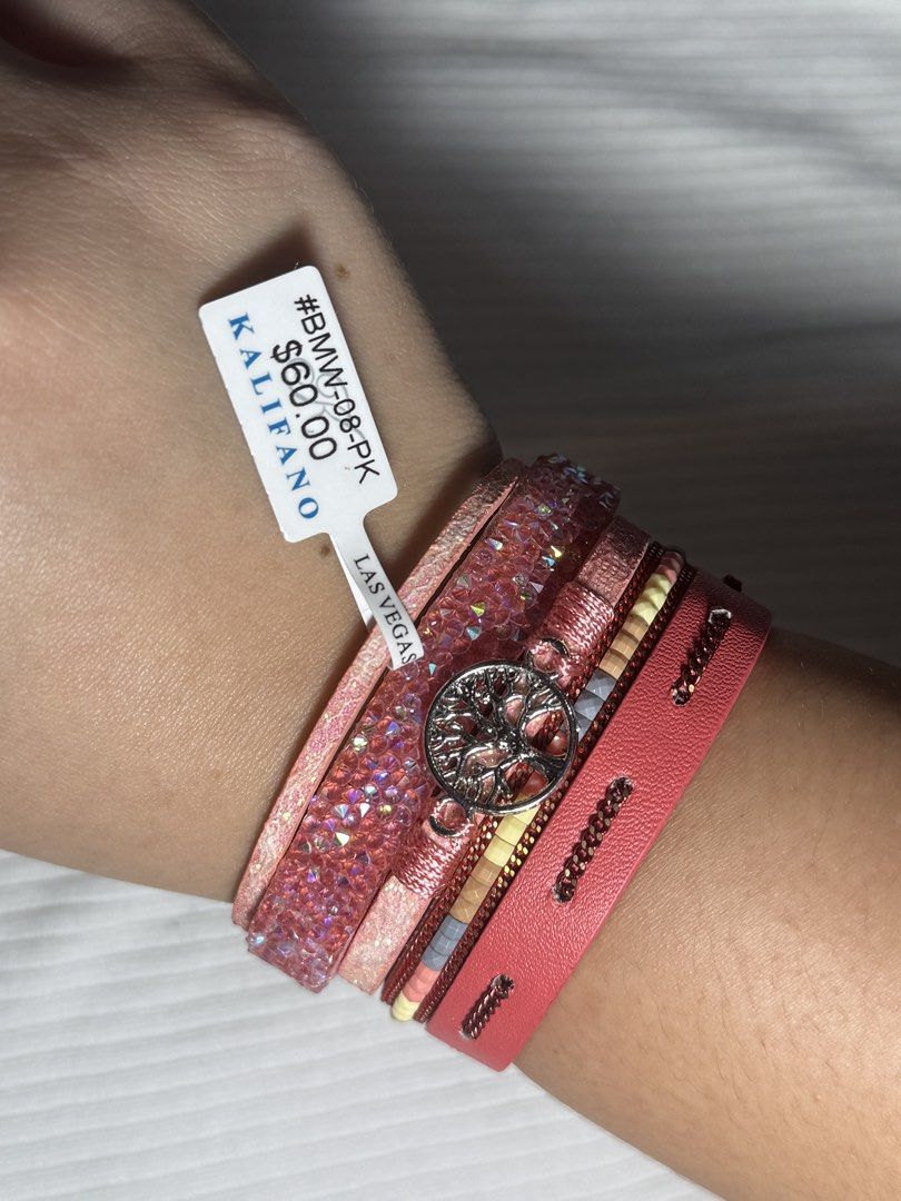 Boho bracelet (Category: Bracelets) located in Ligao. Submitted by veetrinkets (Listing ID 1460260042, Image 1). Description: -boho /vintage style -perfect accessory for coachella, concerts, festivals -still with tag and packaging -60 usd original price -8.5 inches size.