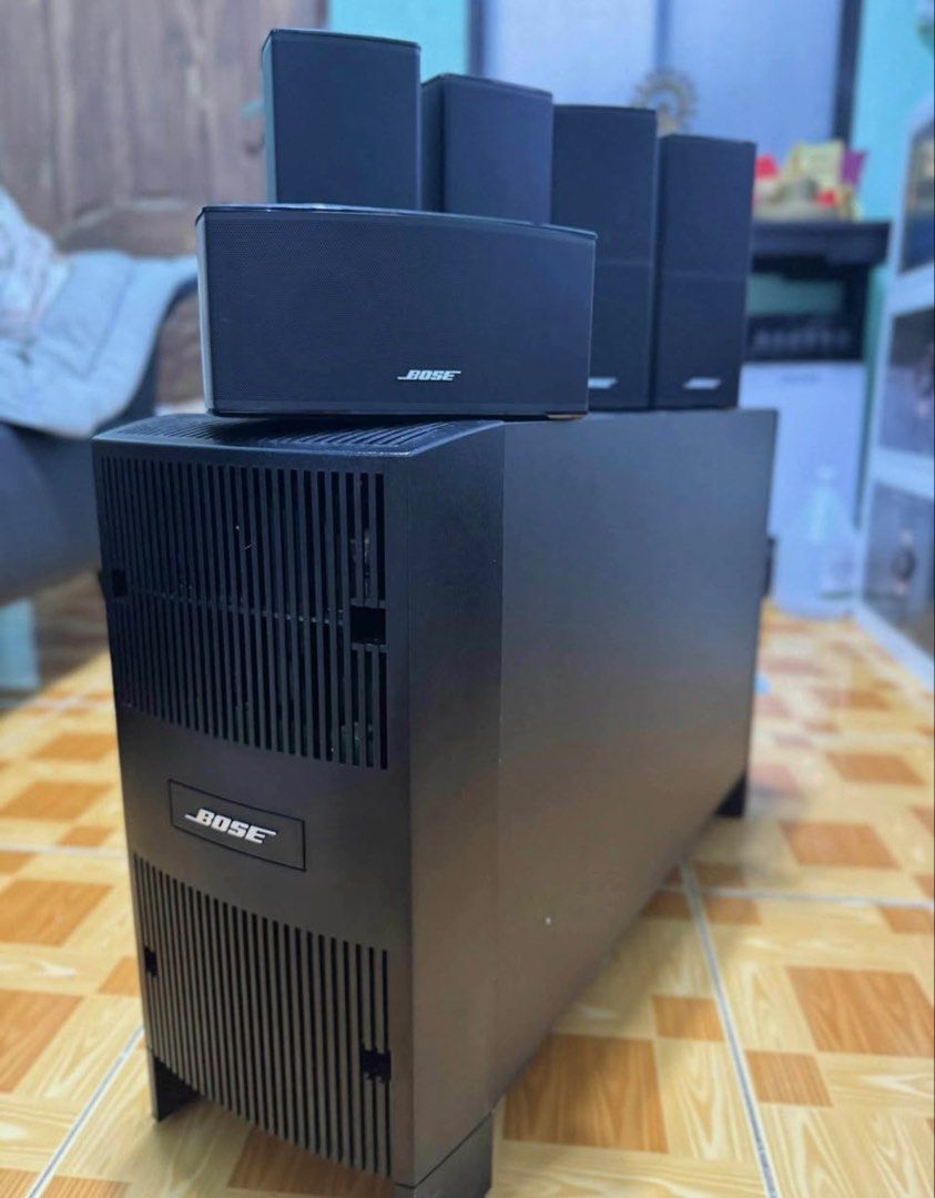 Bose acoustimass 10 series V (Category: Soundbars, Speakers & Amplifiers) located in Manila. Submitted by alexandrea0129 (Listing ID 1460173661, Image 1). Description: - All original packaging and boxes included - Speakers and subwoofer are in their original packaging - Experience great sound quality from Bose Unused/opened only complete Bose speaker package ready for AVR connection * original packaging * wall brackets, bought for 1600+ each seal
