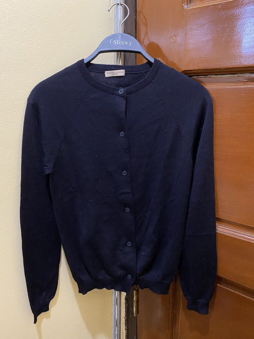 Bottega Veneta Uniform Cardigan (Category: Coats, Jackets and Outerwear) located in Manila. Submitted by haveago0dthrift (Listing ID 1460155167, Image 2). Description: Width 16 Length 22.