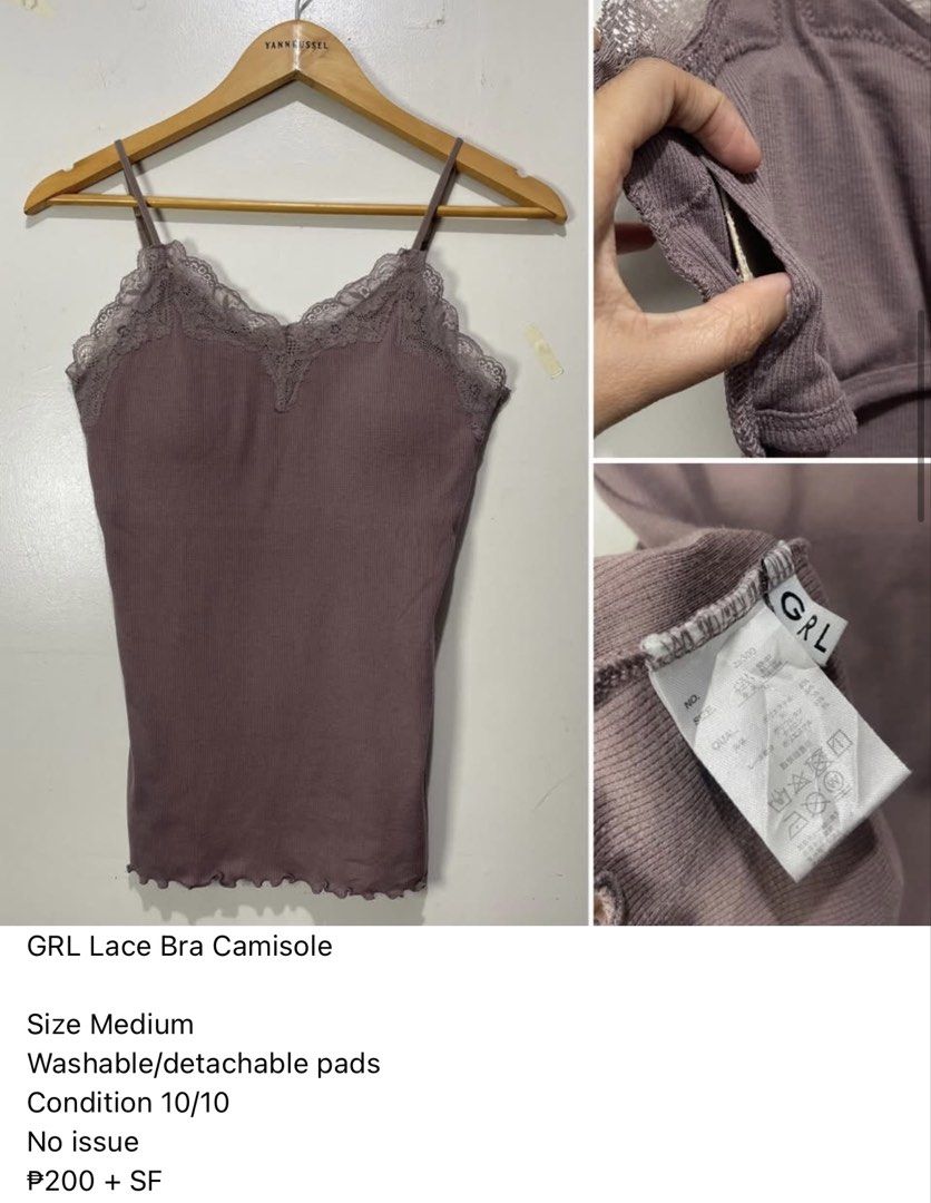 Branded Padded Tops (Category: Sleeveless) located in Davao. Submitted by yannrussel00 (Listing ID 1460246090, Image 3). Description: ‼️Nasa picture na po ang price and details. Price range ₱200-₱300. Last price posted. Thank you!.