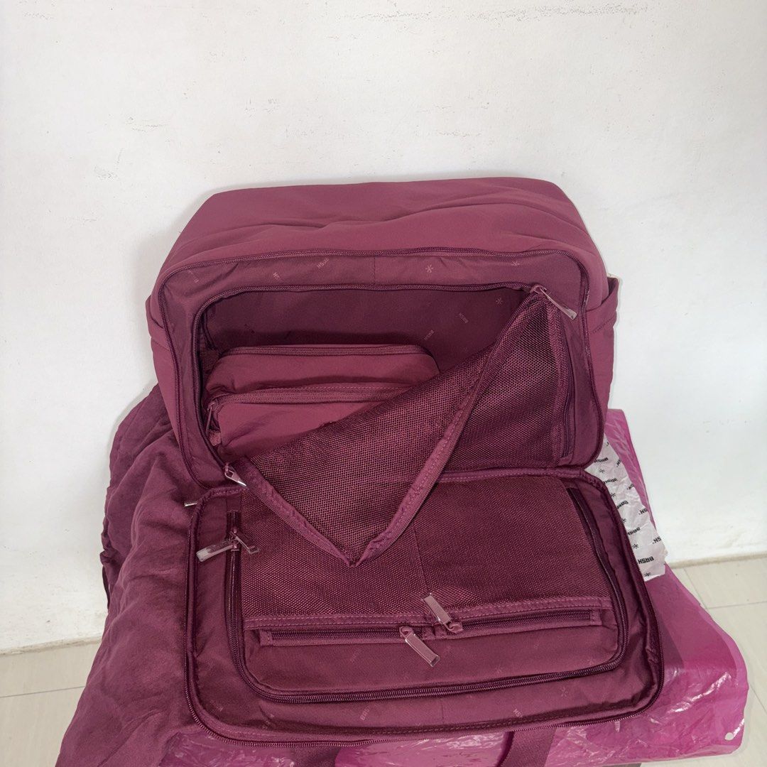 Brandnew BASH Mini Weekender Bag | JetSet (Category: Tote Bags) located in Malvar. Submitted by chatztash (Listing ID 1458510272, Image 3). Description: Brandnew BashxBlk Mini Weekender bag - with dustbag and pouch - with tag color: Jetset - also available in Terra - old version, Carbon lighting affected the color in the photo. 3pcs available .