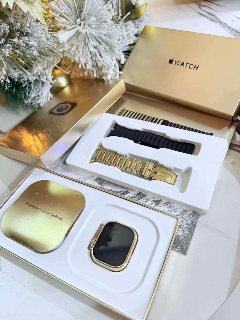 Brandnew Smart Watch Ultra 2 (Category: Wearables & Smart Watches) located in Quezon City. Submitted by mjmassortedfinds (Listing ID 1460189319, Image 1). Description: Smart Watch Ultra 2 1 6 9 9 each +sf ✅ with 2straps, manual & magnetic charger ✅ Prem!um Quality like 0rig kaysa bumili kayo ng tig ₱30k+ 😱 Specifications: ▪️ full screen ▪ display - IPS ▪ bluetooth - calling ▪️ finger sensor enabled ▪ battery capacity - 360mAh ▪ can connect socia