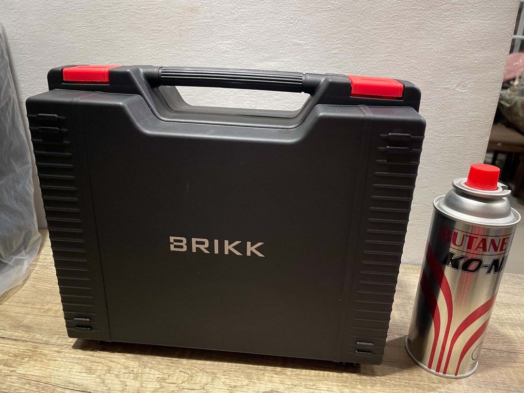 Brikk Portable Stove (Category: Other Kitchen Appliances) located in Bulacan. Submitted by haushika29 (Listing ID 1460298878, Image 1). Description: Brand new wala lang po box With 1 brand new butane.
