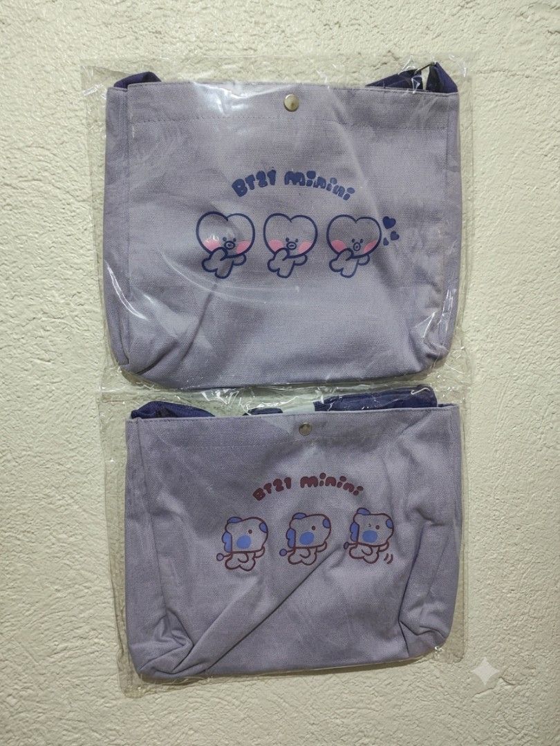 BT21 Minini Canvass Crossbag (Category: Announcements) located in Calamba. Submitted by page_areumone1 (Listing ID 1460295239, Image 1). Description: .