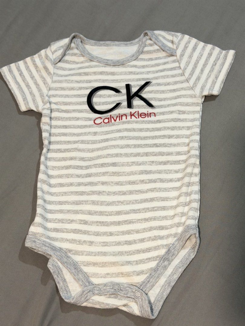 Calvin Klein & Tommy hilfiger (Category: Babies & Kids Fashion) located in Marikina City. Submitted by sisbasco999 (Listing ID 1460290255, Image 1). Description: - All short-sleeved - Convenient snap closures at the bottom - Made from soft cotton for baby's comfort.