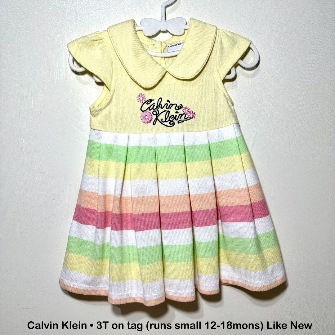 Calvin Klein Dress set 1-2T (Category: Babies & Kids Fashion) located in Talavera. Submitted by acja_12 (Listing ID 1460158986, Image 1). Description: Runs small Brandnew.