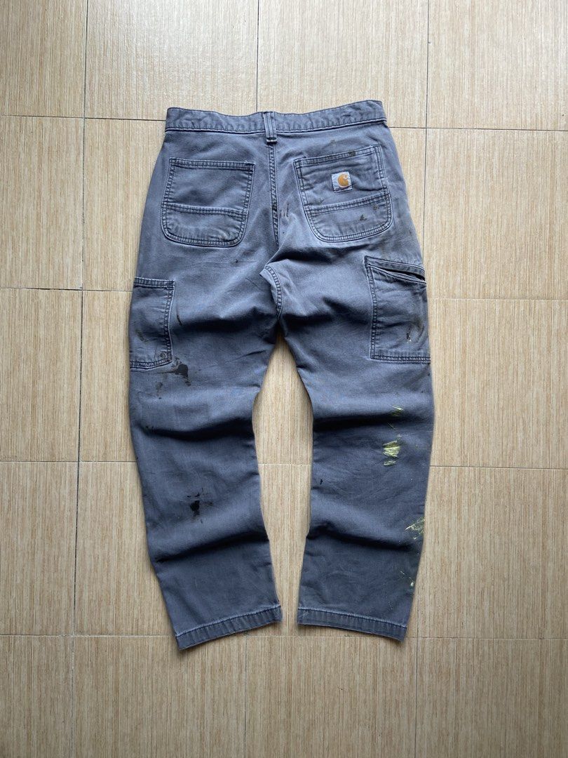 Carhartt Double Knee Pants Authentic (Category: Jeans) located in Legazpi City. Submitted by luxrystreet (Listing ID 1460266323, Image 2). Description: ▪️ 102802-029 CARHARTT DOUBLE KNEE AUTHENTIC ▪️WAIST: 31 ▪️LENGHT: 38 ▪️THIGH: 12 ▪️LEG OPENING: 8 ▪️Color Rate 9/10 ▪️IN GOOD CONDITION ▪️COLOR MAY VARY DUE TO LIGHTING ▪️MANAGE YOUR EXPECTATIONS CAN PROVIDE OTHER PICTURES UPON REQUEST ISSUE(S): PAINT STAIN.