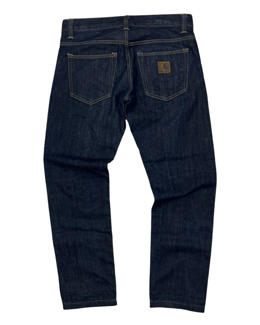 Carhartt Privateer Overlock Jeans (Category: Jeans) located in Bacolod City. Submitted by piquedup.ph_v2 (Listing ID 1460276008, Image 1). Description: Carhartt Privateer Overlock Jeans -Authentic Measurements: Waist: 34” Length: 37” Leg Opening: 7” Condition: Excellent Color rate: 9.5/10 (Color may vary to lighting) Flaws: None.
