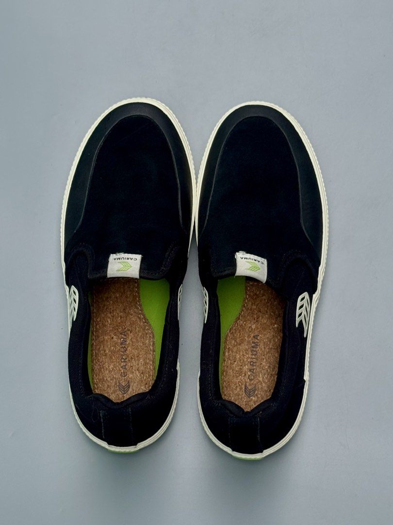 Cariuma (Category: Casual Shoes) located in Las Pinas. Submitted by weryouat (Listing ID 1460106477, Image 3). Description: Cariuma Silp on Pro🚨🚨🚨 Black Ivory Excellent Condition ( No sep sole ) The Slip On Pro Skate shoes by Cariuma is a pair of durable and dedicated skate shoes. They're made from a mix of natural materials with a suede and organic cotton canvas upper, natural rubber soles, and recycled plastic laces. The Slip On Pro offer gr