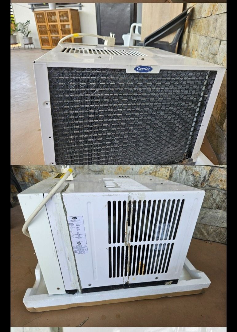 Carrier Window Air Conditioner (Category: Air Conditioning and Heating) located in Tanza. Submitted by mama_1996sagi (Listing ID 1460201373, Image 3). Description: - Preloved Carrier 1.0HP window type airconditioner - non inverter -model WCARZ010EC -no history of repair -in excellent working condition -with 1 free aircon bracket .