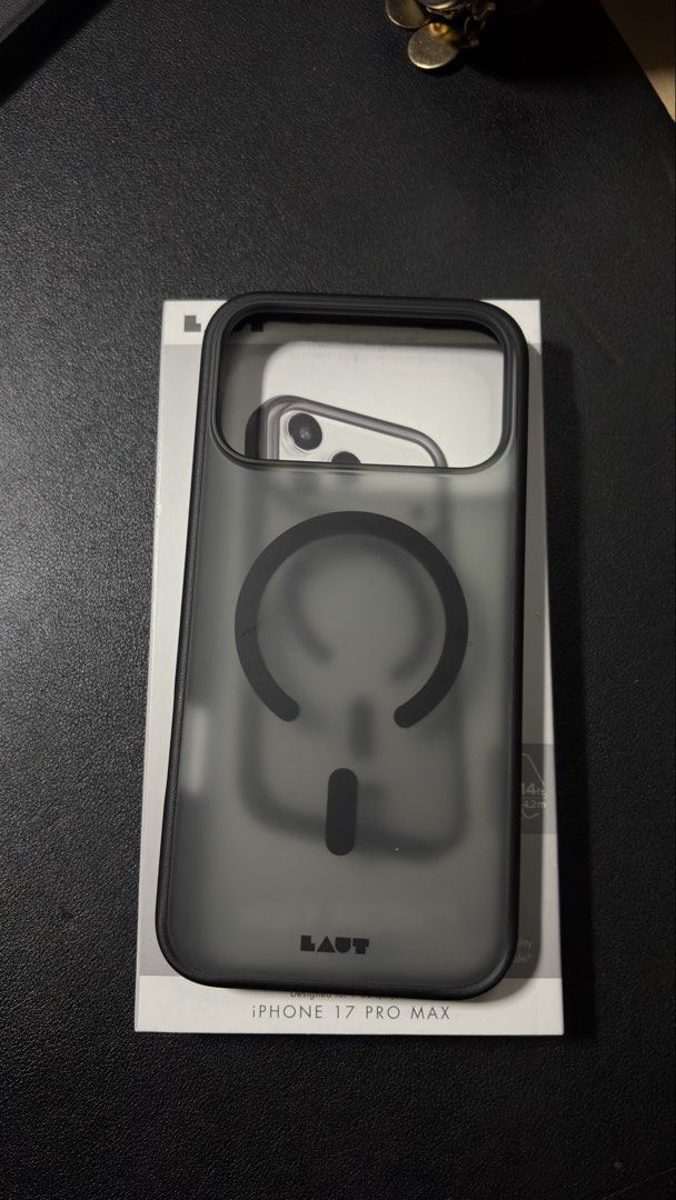 Case for iPhone 17 Pro Max (Category: Cases & Sleeves) located in Manila. Submitted by decluttersgaloreph (Listing ID 1460201212, Image 1). Description: Bought last August 30, 2026 only at The Loop Like new. No scratch on case. RFS: Bought a new girly casing Orig price: ₱1,590 Selling for: ₱1,200 SLIGHTLY NEGOTIABLE!!.