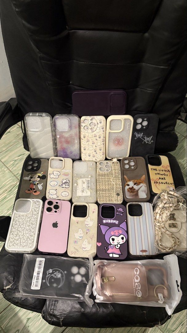 Cases for iPhone 14 PRO (Category: Cases & Sleeves) located in Dagupan City. Submitted by jagaray_ (Listing ID 1460286591, Image 2). Description: Cases for iPhone 14 PRO 20pcs some are used and some are brand new no issues for take all 1.5k.