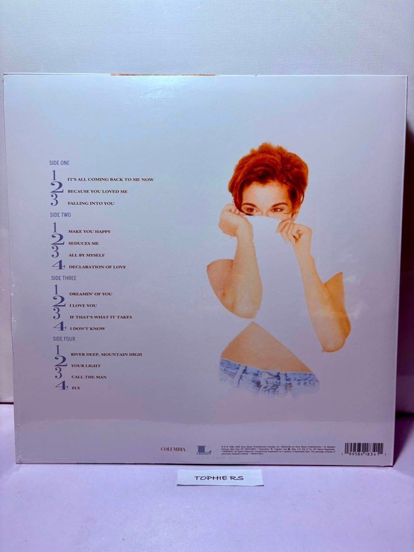 Celine Dion Falling Into You Lt Ed Vinyl LP (Category: Vinyls) located in Las Pinas. Submitted by tophiers (Listing ID 1460137214, Image 3). Description: 🔷 SPECIAL VINYL 🔷 CELINE DION || FALLING INTO YOU 2LP Vinyl - Limited Edition Glacier Blue Vinyl Special Release DOUBLE VINYL - BNEW SEALED ACTUAL PHOTOS POSTED Php3,600 (net price) 📍 Las Pinas City Meet-Ups: Glorietta Makati (Sundays) MOD: Buyer Books for Lalamove/Grab MOP: I accept BPI/BDO/