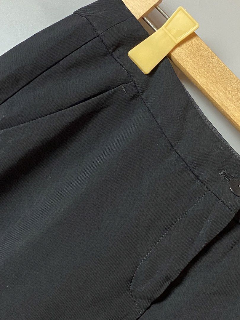 Chanel Uniform Trouser (Category: Other Bottoms) located in Quezon City. Submitted by loloyz123 (Listing ID 1460253954, Image 2). Description: Chanel Uniform Trouser Condition: Very good Color rate: 10/10 Color: Black Size: L: 38 W: 14 leg opening: 6.5 inches.