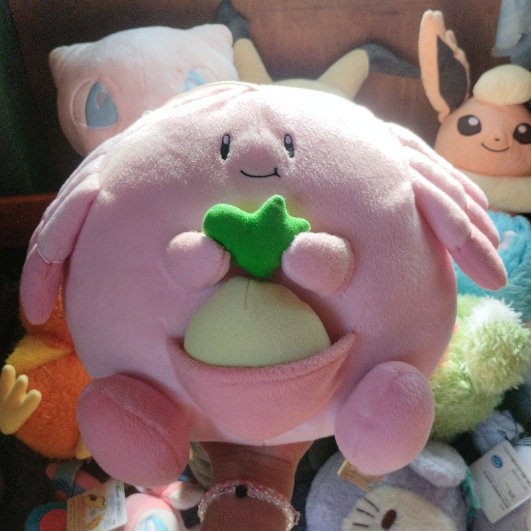 Chansey Mogumogu Time Pokemon (Category: Plushies & Soft Toys) located in Tagum. Submitted by plushieclipse (Listing ID 1460149441, Image 1). Description: ＣＨＡＮＳＥＹ˚.⋆꒰১ ໒꒱⋆.˚ Pokémon Chansey "Mogumogu Time" (Munching Time) Big Plush ｡𖦹° Authentic/ BRAND-NEW WITH PAPERTAG.