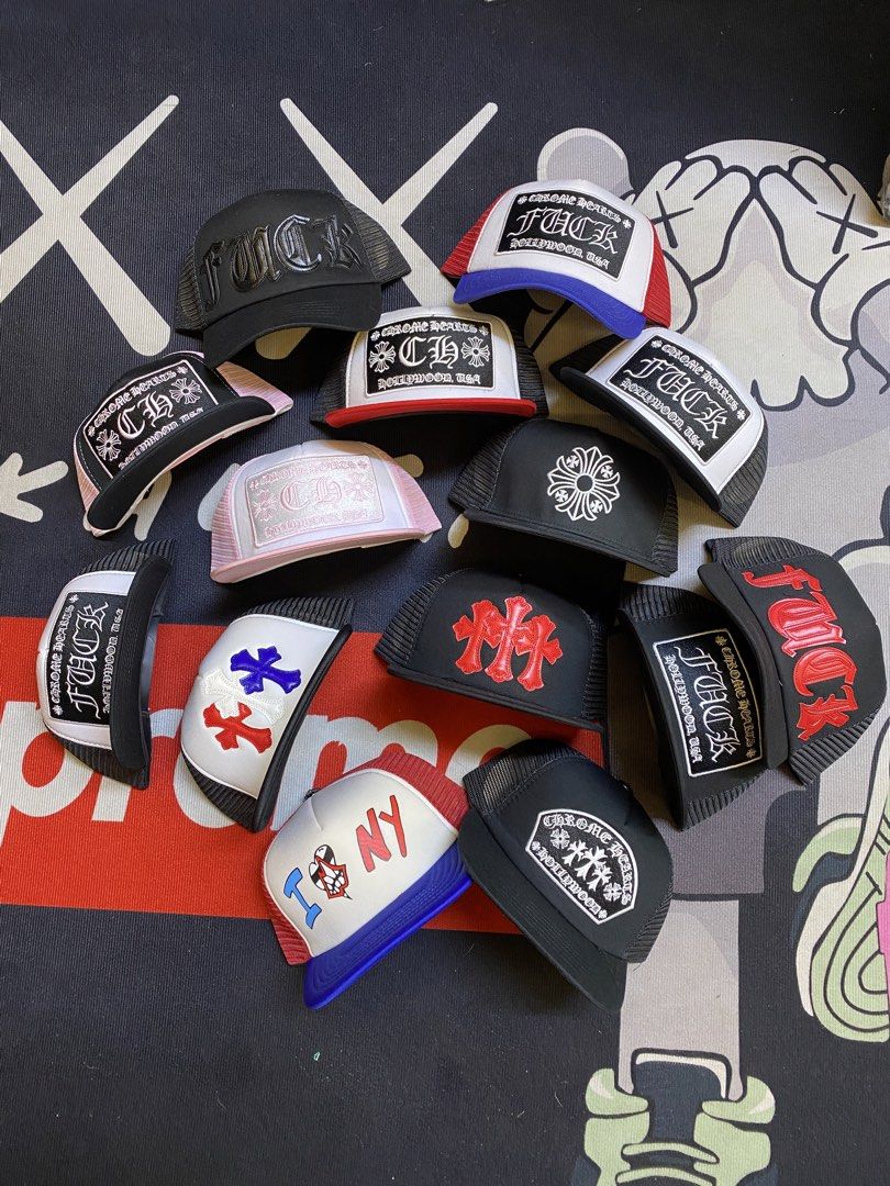 CHROME HEARTS CARPS (Category: Caps & Hats) located in Quezon City. Submitted by 2much_earl (Listing ID 1460220883, Image 1). Description: CHROME HEARTS CAPS BRAND NEW PRICE 699 PLUS SF NOVALICHES QC LOCATION.