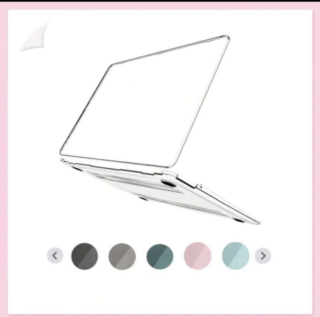 Clear Case / MacBook Air M2 2022 A2681 (Category: Laptop Bags & Sleeves) located in Mandaluyong City. Submitted by 777luckyshopper (Listing ID 1460276414, Image 1). Description: Bought wrong case, never used just removed from plastic.