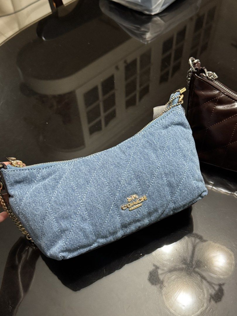 Coach Caitlyn Bag Brandnew (Category: Shoulder Bags) located in Manila. Submitted by ohmymyles (Listing ID 1460171834, Image 3). Description: SALE COACH CAITLYN IN BROWN AND DENIM original price ₱2,100 brandnew 2 straps included no inclusions like paperbag and dustbag.