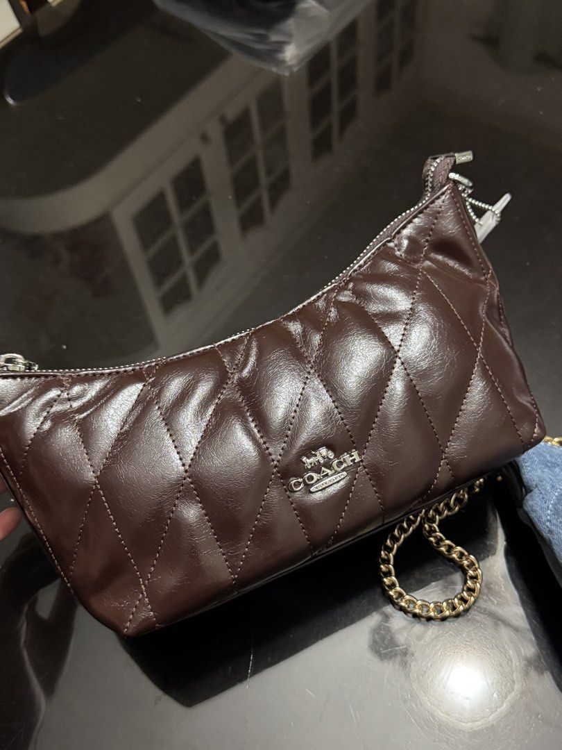 Coach Caitlyn Bag Brandnew (Category: Shoulder Bags) located in Manila. Submitted by ohmymyles (Listing ID 1460171834, Image 2). Description: SALE COACH CAITLYN IN BROWN AND DENIM original price ₱2,100 brandnew 2 straps included no inclusions like paperbag and dustbag.