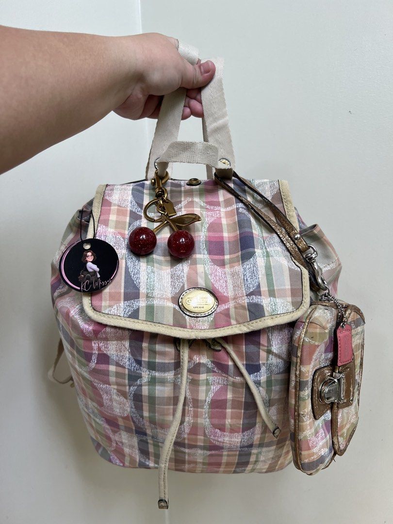 Coach Daisy Madras Plaid (Category: Luxury Bags & Wallets) located in Cagayan de Oro. Submitted by kc_missy (Listing ID 1460301100, Image 1). Description: .
