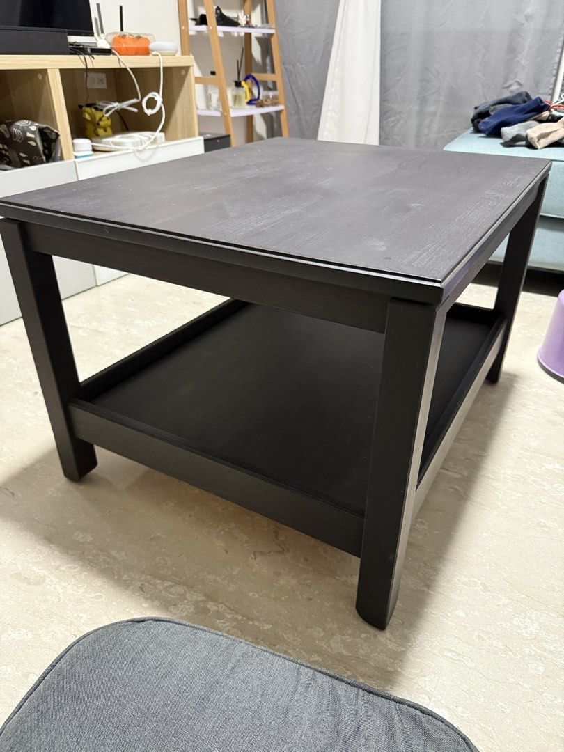 Coffee Table (Category: Tables & Sets) located in Singapore. Submitted by vl0118 (Listing ID 1460269347, Image 3). Description: IKEA HAVSTA Black Coffee Table. Dimension 75 x 60 x 48cm..