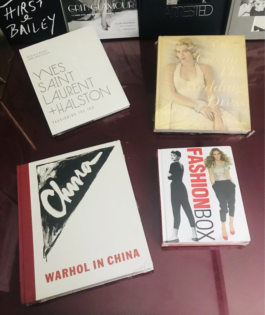 Coffee Table Fashion Book (Category: Magazines) located in Quezon City. Submitted by regiegeorg77224 (Listing ID 1459098707, Image 1). Description: YSL 3k SOLD Warhol 2.5k Wedding 1.5k Fashion box 1.8k SOLD XL size Very Heavy Mint condition Coffee table book Fashion Photography QC area Lalamove Bank transfer.