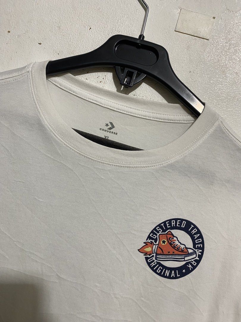 CONVERSE CHUCK TAYLOR SHIRT (Category: Tshirts & Polo Shirts ) located in Manila. Submitted by brndn.rgld (Listing ID 1460299136, Image 3). Description: SLIGHTLY NEGO FOR SURE BUYER 21 / 25 LIKE NEW NO ISSUE.