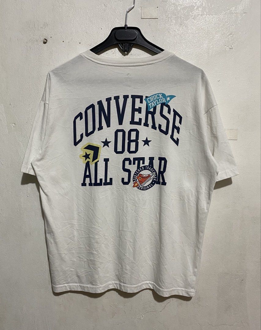 CONVERSE CHUCK TAYLOR SHIRT (Category: Tshirts & Polo Shirts ) located in Manila. Submitted by brndn.rgld (Listing ID 1460299136, Image 2). Description: SLIGHTLY NEGO FOR SURE BUYER 21 / 25 LIKE NEW NO ISSUE.