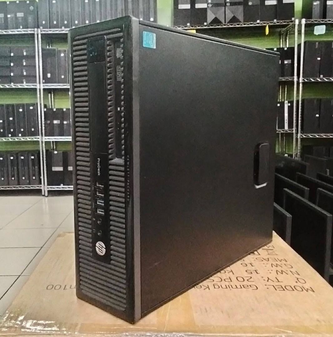 CORE I5 4TH GEN HP 400 G1 SFF 2NDHAND (Category: Desktops) located in Quezon City. Submitted by pcwinnerchai (Listing ID 1460127780, Image 2). Description: ❕️ HP PRODESK 400 G1 SFF 2NDHAND PROMO ❕️ 🔰 INTEL CORE i5 - 4570 🔰 4TH GENERATION 🔰 8GB DDR3 RAM 🔰 500GB HDD 🔰 INTEL HD GRAPHICS 4600 .