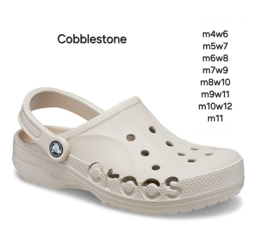 Crocs Baya Clogs - PREORDER (Category: Slippers and slides) located in Santa Rosa. Submitted by miqboutique (Listing ID 1460260609, Image 2). Description: Baya Clogs ₱2,499 + SF • ETA Mid-End Oct • 1K DP required • Guaranteed Original Fb page: Miq's Boutique.