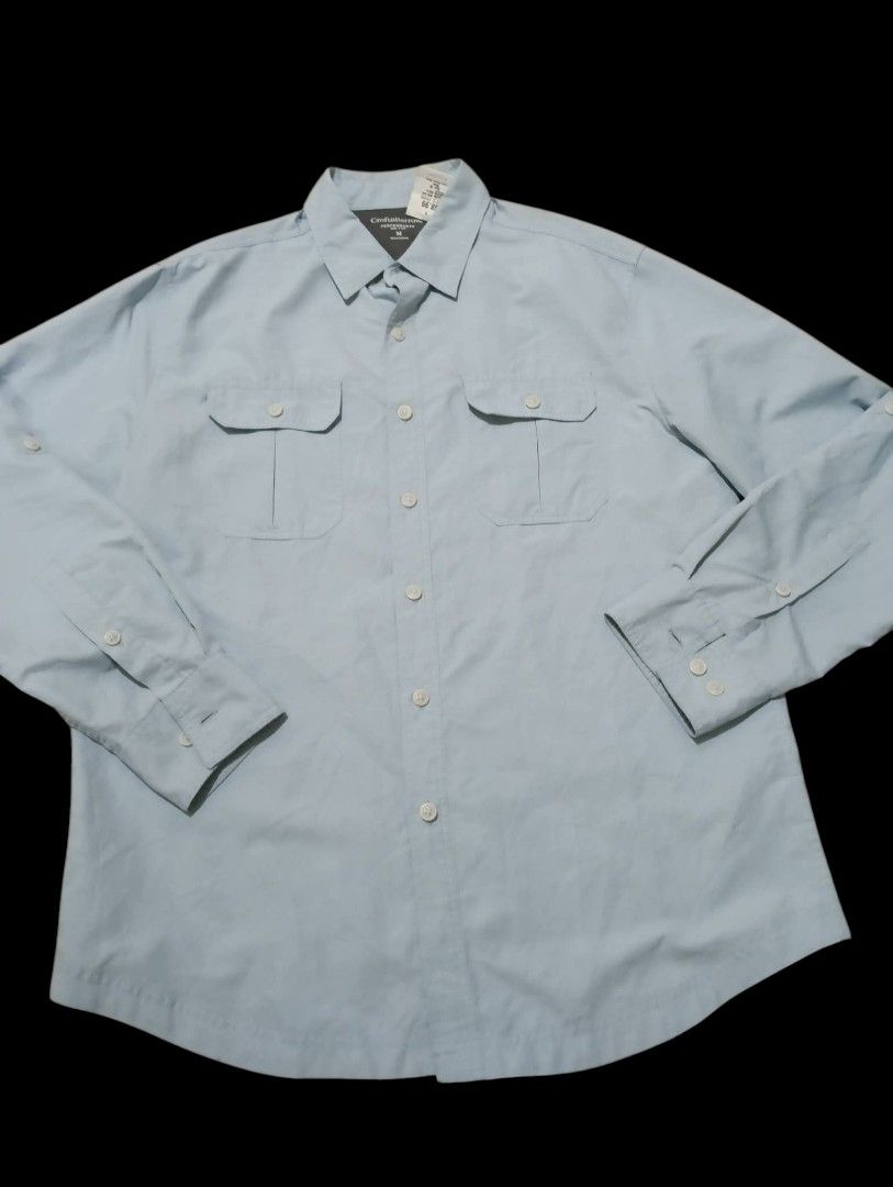 Croft & Barrow Performance Button Down Shirt (Category: Formal Shirts) located in Manila. Submitted by rarefindsgallery (Listing ID 1460301020, Image 1). Description: Croft & Barrow Button Down Shirt Size: Medium Fits Medium to Large Nice and high quality fabric Authentic Brand new condition Dimes: Length: 32” Shoulder: 18.5” Armpit to armpit: 23” Waist: 21.5”.
