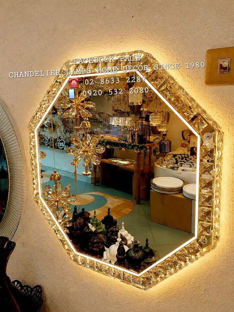 Crystal mirror vanity lamp fixtures (Category: Mirrors) located in Antipolo. Submitted by homelightingtrading (Listing ID 1460126249, Image 1). Description: Flawless makeup starts with perfect lighting! ✨💡 Our LED Vanity Mirror Lamp gives you professional-grade illumination right at your vanity. Natural light, adjustable settings, crystal clear reflection! 👇 ✨ Same-day delivery nationwide ✨ COD available in Metro Manila ✨ Payment first for prov
