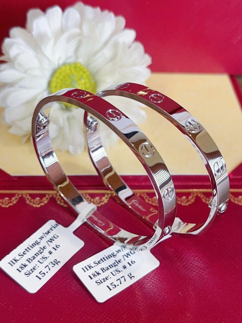 Ctr Bangle 18k gold hk setting (Category: Bracelets) located in Manila. Submitted by primejewelry (Listing ID 1460237156, Image 1). Description: .