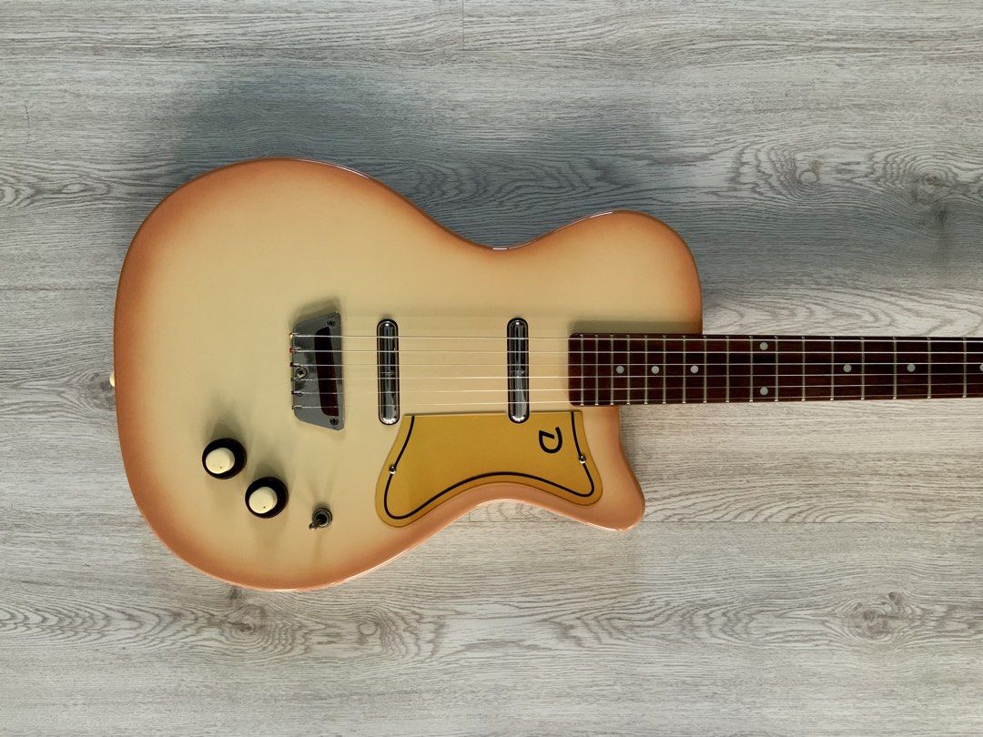 DanElectro ‘56 U2 Reissue in Copper Burst - MIK (Category: Musical Instruments) located in Caloocan City. Submitted by mediokerr (Listing ID 1460180950, Image 3). Description: Please visit, follow and like Echo Chamber FB page for details, photos and more music-related gears on sale. No issue. Unit only. Very presentable. Flawlessly working. Paint crack near neck joint (check last photo for reference). See photos or test unit in my place to appre