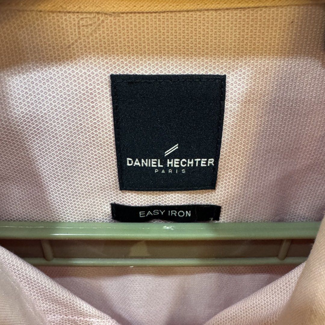 Daniel Hechter Pink Long Sleeve (Category: Formal Shirts) located in Manila. Submitted by juddscloset (Listing ID 1460259786, Image 2). Description: chest width 45 cm length 65 cm preloved from my own closet.
