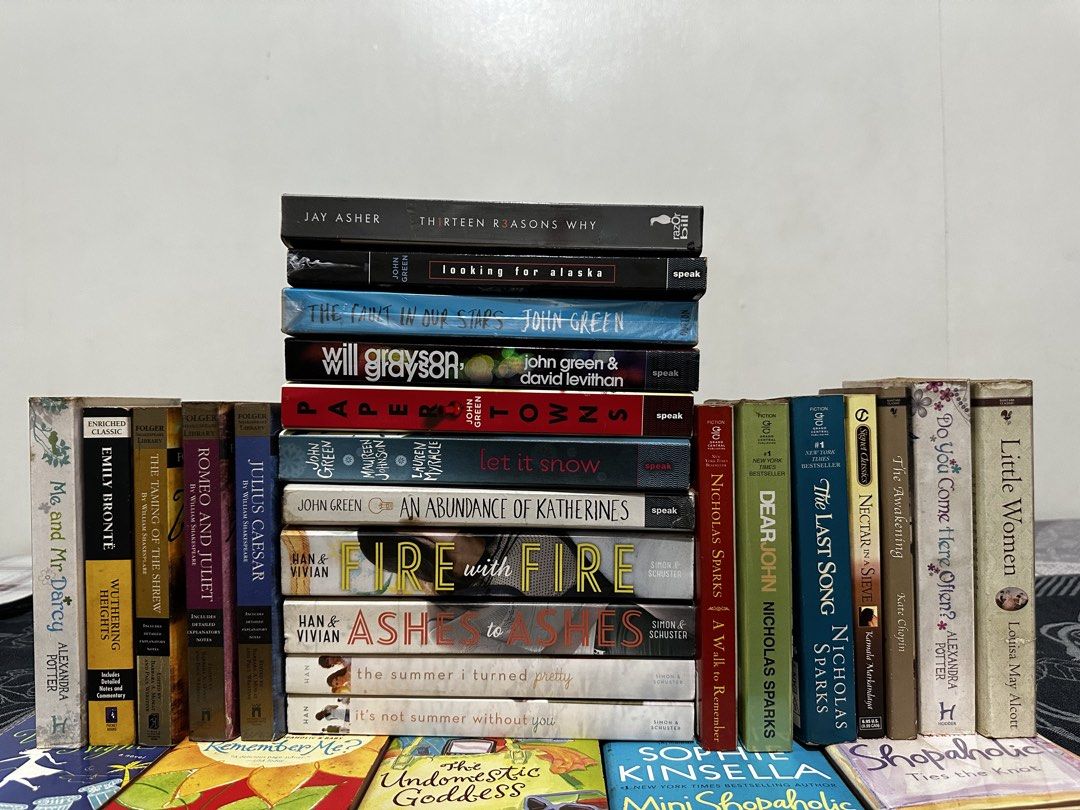 DECLUTTER SALE (Category: Storybooks) located in Manila. Submitted by diorbalagtas (Listing ID 1460116725, Image 2). Description: ₱60 each but if take all, only ₱1,600. The Fault in Our Stars is no longer available. Books have been with me for over decade so definitely there are signs of usage. .