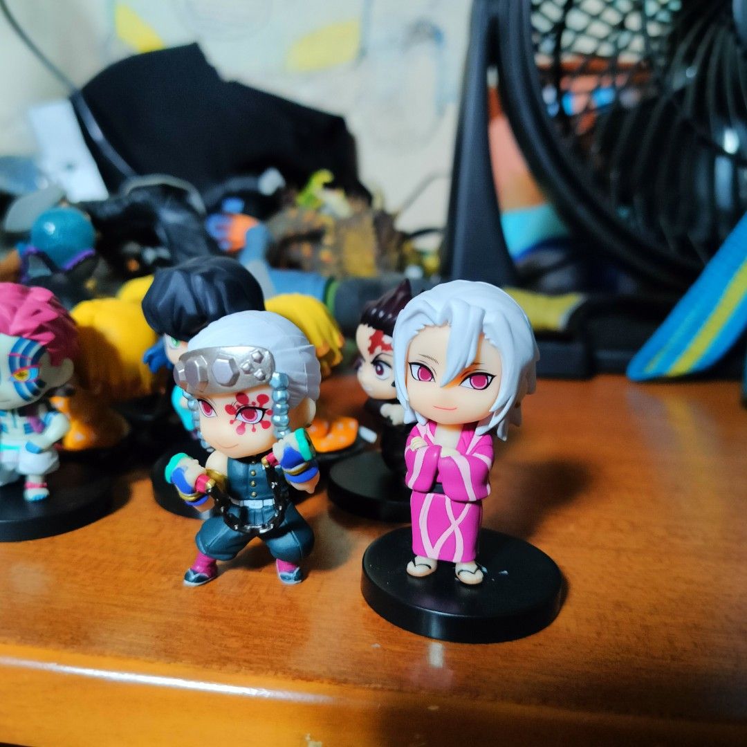 Demon Slayer Chibi Figures Set (Category: Figurines & Statues) located in Plaridel. Submitted by klayskolektibols (Listing ID 1460303982, Image 3). Description: - Set of Demon Slayer chibi figures - Includes popular characters like Tanjiro, Zenitsu, Inosuke, and more! - Bases for each figure are included. - Ideal for any fan or collector of the Demon Slayer anime..