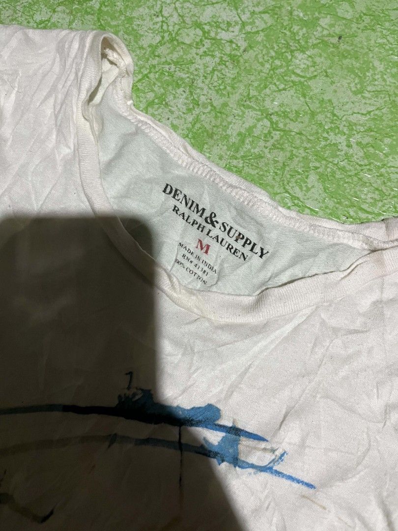 Denim & Supply Ralph Lauren Tops (Category: Sleeveless) located in Andop. Submitted by tonthrift_st (Listing ID 1460257914, Image 2). Description: Denim & Supply Ralph Lauren Tops Excellent condition Size Medium on tag Dimes W17 L25 No issue / flaws 🏷️📥 📍Kapalong, Davao del Norte.