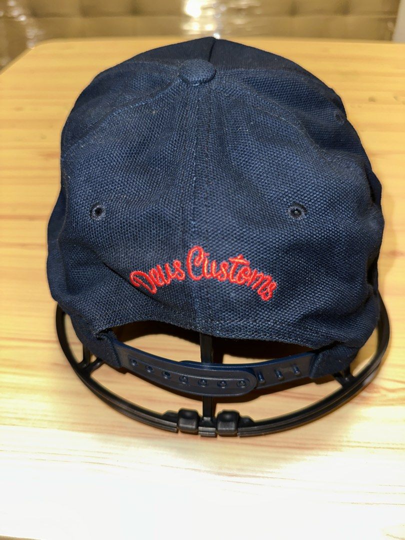 Deus ex Machina L.A. California cap (Category: Caps & Hats) located in Quezon City. Submitted by mancave_stuff (Listing ID 1460107122, Image 2). Description: -Deus ex Machina Navy blue L.A.C.A. Venice blvd logo -Surf, Moto, Vintage Automobilia wear -with Forehead breathable mesh .