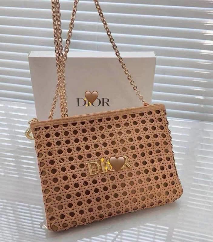 Dior Solar 2026 Wicker Pouch with sling (GWP) (Category: Sling Bags) located in Cabuyao City. Submitted by marifyyy (Listing ID 1460228991, Image 1). Description: Dior Solar 2026 Wicker Pouch with sling (GWP) brand new w/box w/sling 🌹Please do not compare complimentary items to full-sized, boutique products that usually retail for $1,000–$5,000 or more. 📍Cabuyao, Laguna 🚛 Shipment sched: Tue & Fri 🛻 Lalamove on nearby areas • Payment first • 