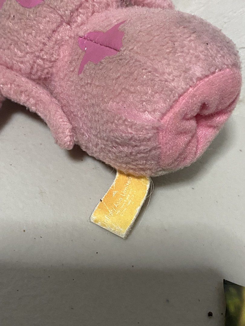 Disney Angel Plush Toy Pink (Category: Plushies & Soft Toys) located in Manila. Submitted by kuya_moto (Listing ID 1460278420, Image 2). Description: - Adorable pink Angel plush toy from Disney - Character from Lilo & Stitch - Features cute big ears - Heart detail on chest - Small yellow tag attached - Soft and huggable material - Ideal gift for Lilo & Stitch fans.