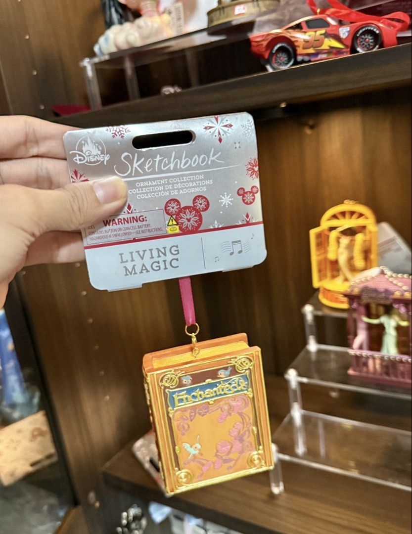 Disney Enchanted Book Musical Sketchbook Ornament (Category: Western Merchandise) located in Manila. Submitted by blueseamarketing (Listing ID 1460236830, Image 3). Description: Music plays With tag New.