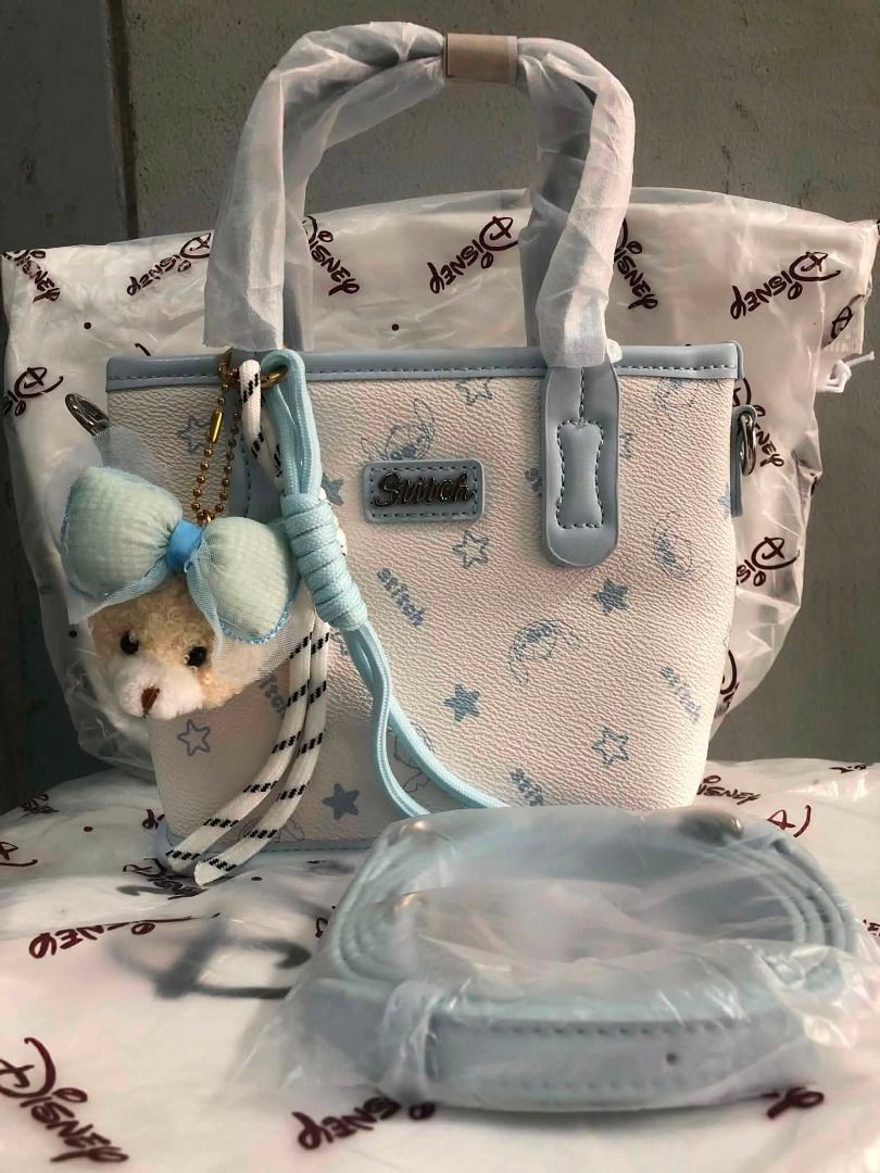 DISNEY STITCH DUAL SLING BAG (Category: Cross-body Bags) located in Quezon City. Submitted by makescentsmnl (Listing ID 1460258215, Image 3). Description: DISNEY STITCH DUAL SLING BAG Size:8 inches MOP ✅ GCASH ✅ BANK TRANSFER ✅ CREDIT CARD ✅ QRPH.