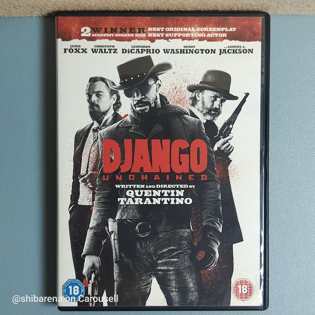 Django Unchained DVD - Region 2 PAL (Category: CDs & DVDs) located in Cebu City. Submitted by shibarena (Listing ID 1460219828, Image 1). Description: - Quentin Tarantino's Django Unchained on DVD - Region 2 PAL (Pre-owned) - Starring Jamie Foxx, Christoph Waltz, Leonardo DiCaprio, Kerry Washington - Ideal for fans of Westerns and Quentin Tarantino films ⚠️ Please ensure your DVD player supports Region 2 (PAL) before purchase..