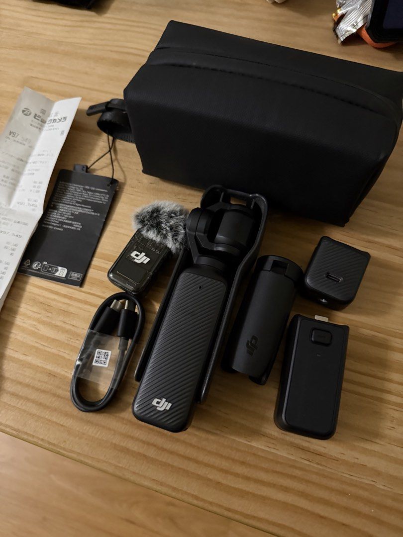 DJI Osmo Pocket 3 from Japan🇯🇵 (Category: Cameras) located in Makati City. Submitted by overthehorizon (Listing ID 1460217659, Image 2). Description: - DJI Osmo Pocket 3 Creator Combo purchased in Japan. With receipt pa!🇯🇵 - Includes: Camera, protective case, wireless microphone, charging cables, and an extra battery -Memory card not included - Ideal for vlogging and travel content creation - Fully functional and in excellent working conditio