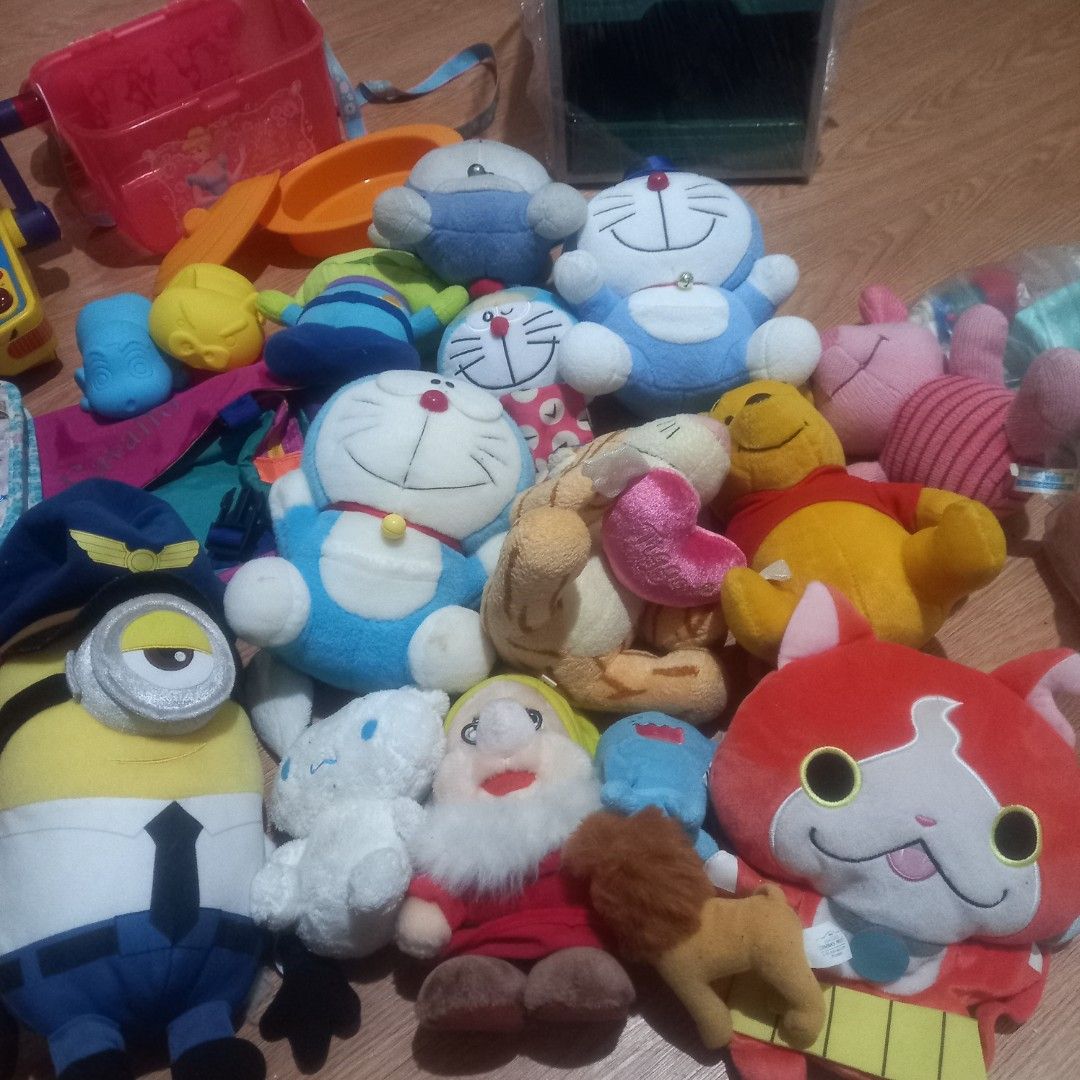Doraemon, Minion, Winnie the Pooh & More (Category: Character Goods) located in Silang. Submitted by EkonomikaPH (Listing ID 1460210754, Image 1). Description: bilog at pm for others Minion 280 Doraemon 150 to 250 Yokai 150 Cinnamonroll 250 Pass sa lowballers NO reasonable offer, NO Reply ❤️SUBMIT the stated price using the MAKE OFFER tab For decisive buyers only ALL photos posted Bawal sa entitled & sa walang common courtesy jusko po 😅 Gcash fo