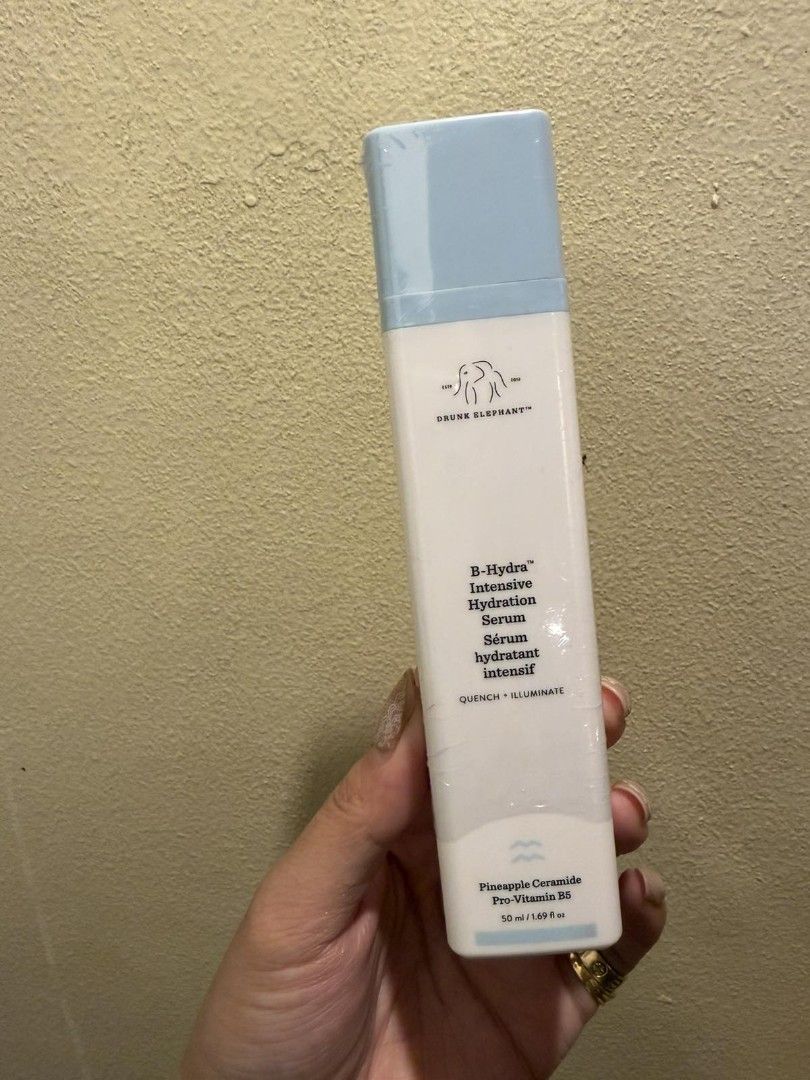 Drunk Elephant B-Hydra Intensive Serum (Category: Face Care) located in Paranaque City. Submitted by bagbrained88 (Listing ID 1460131989, Image 2). Description: brand new sealed original.