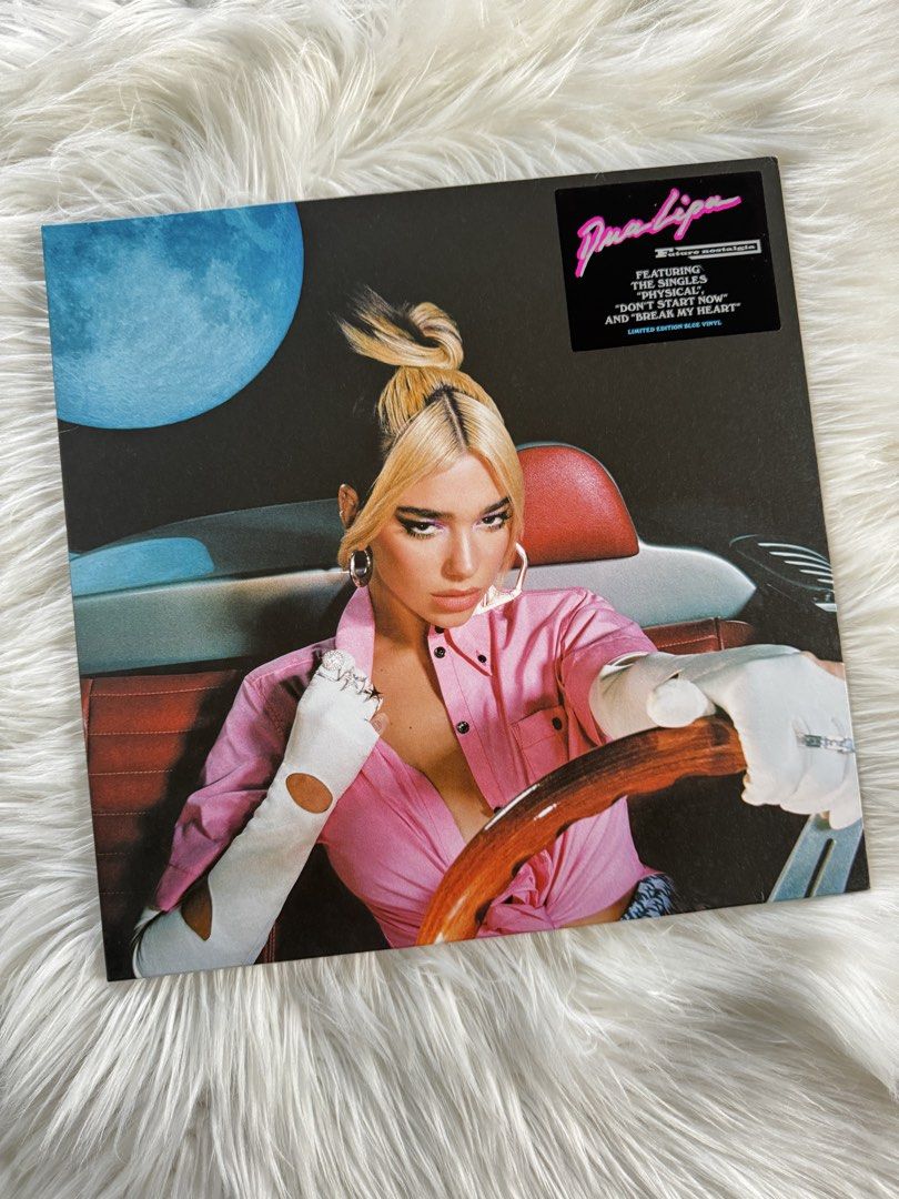 Dua Lipa Future Nostalgia Vinyl (Category: Vinyls) located in Vigan. Submitted by versacepapi (Listing ID 1460204791, Image 2). Description: - Limited Edition Blue Vinyl - Unsealed, played once or twice Please see photos for the actual condition of the jacket..